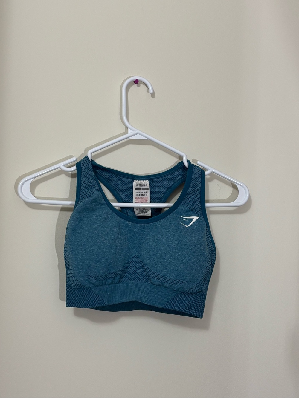 Gymshark Blue Seamless Sports Bra